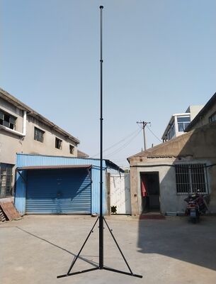 15mF Antenne Poussez vers le haut Pole Mast Sports Filming Téléscoping Mast